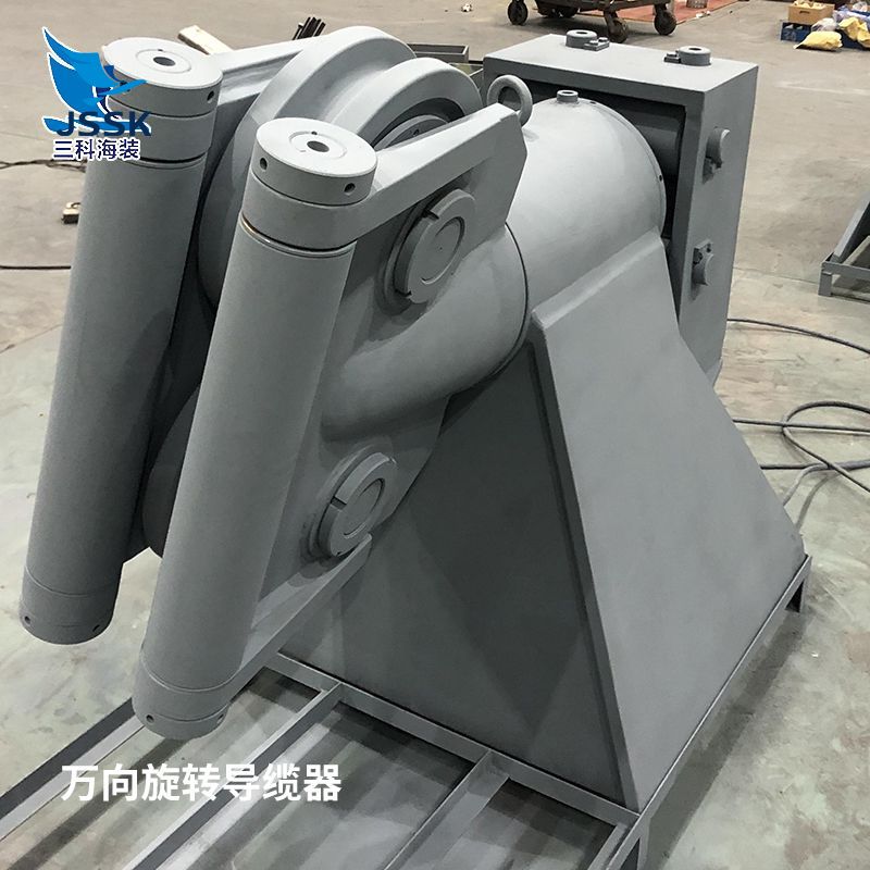 雙滑輪360&deg;旋轉(zhuǎn)導(dǎo)纜器
